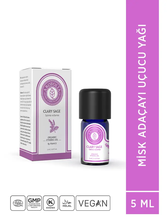 Misk Adaçayı Uçucu Yağı 5 ml - CLARY SAGE