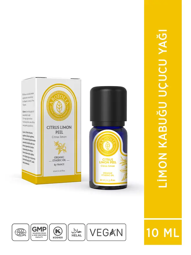 Limon Kabuğu Uçucu Yağı 10 ml - CITRUS LIMON PEEL