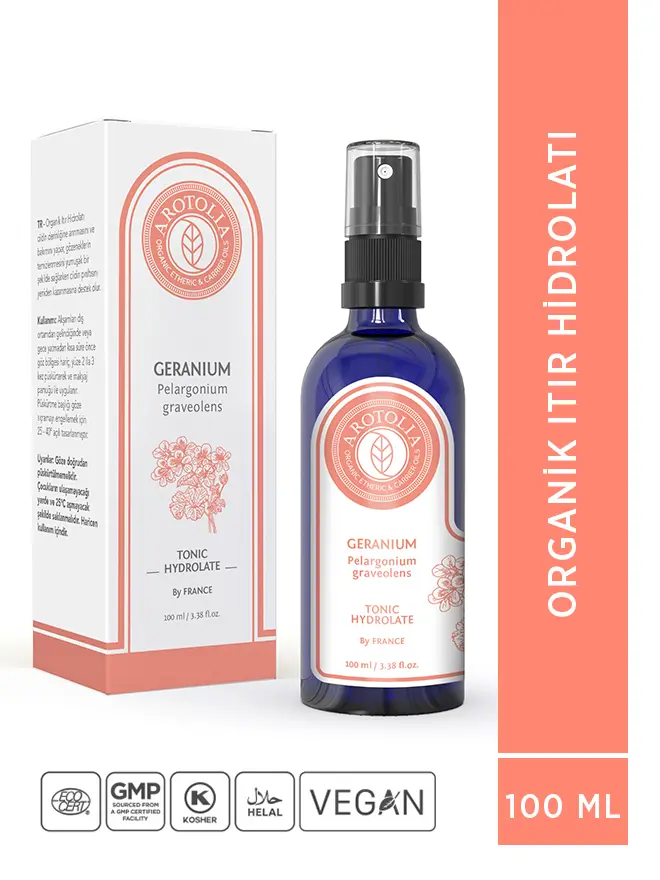 Organik Itır Hidrolatı 100 ml - GERANIUM