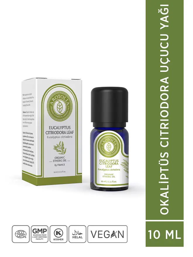 Okaliptüs Citriodora Uçucu Yağı 10 ml - EUCALYPTUS CITRIODORA LEAF