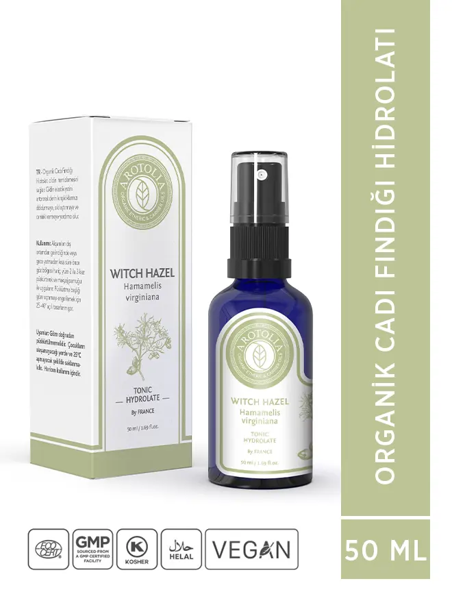 Organik Cadı Fındığı Hidrolatı 50 ml - WİTCH HAZEL