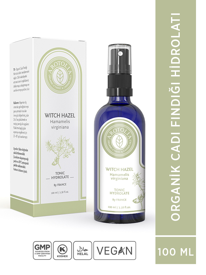 Organik Cadı Fındığı Hidrolatı 100 ml - WİTCH HAZEL