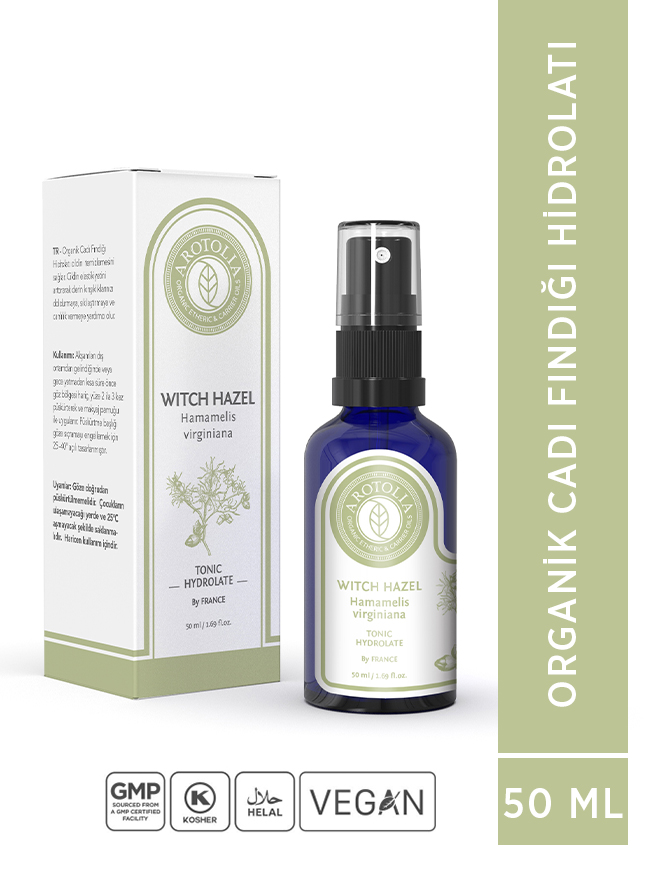 Organik Cadı Fındığı Hidrolatı 50 ml - WİTCH HAZEL