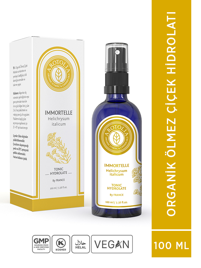 Organik Ölmezçiçek Hidrolatı 100 ml - IMMORTELLE