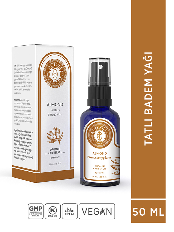 Tatlı Badem Yağı 50 ml - ALMOND