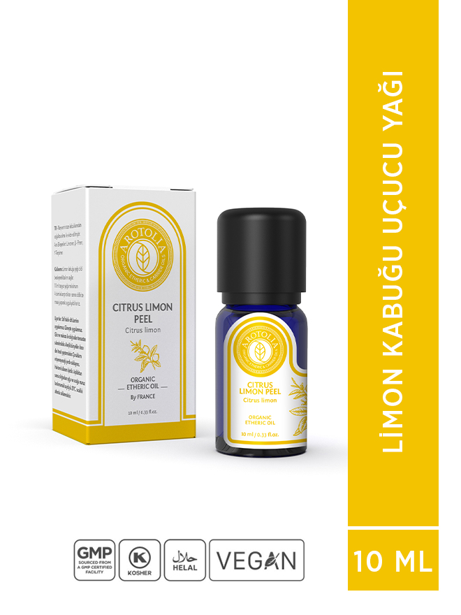 Limon Kabuğu Uçucu Yağı 10 ml - CITRUS LIMON PEEL