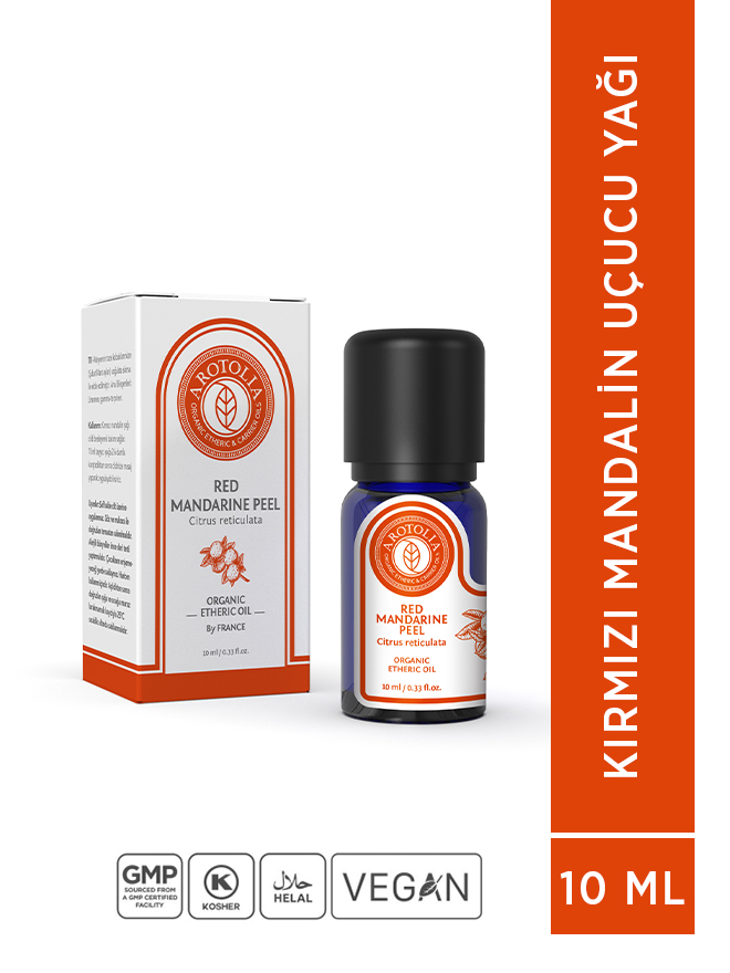 Kırmızı Mandalin Uçucu Yağı 10 ml - RED MANDARINE PEEL
