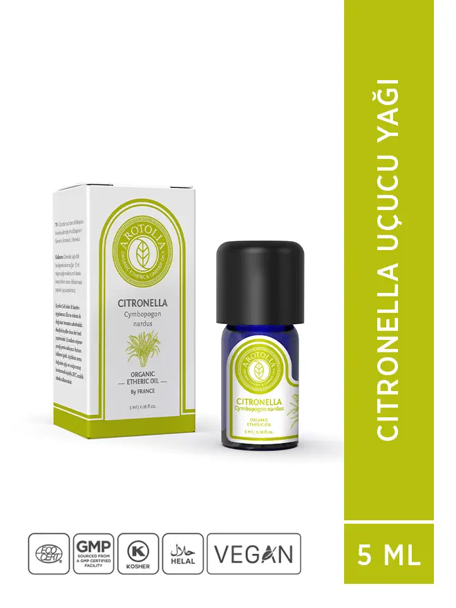 Citronella Uçucu Yağı 5 ml - CITRONELLA