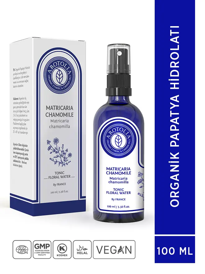 Organik Papatya Hidrolatı 100 ml - MATRİCARİA CHAMOMİLE
